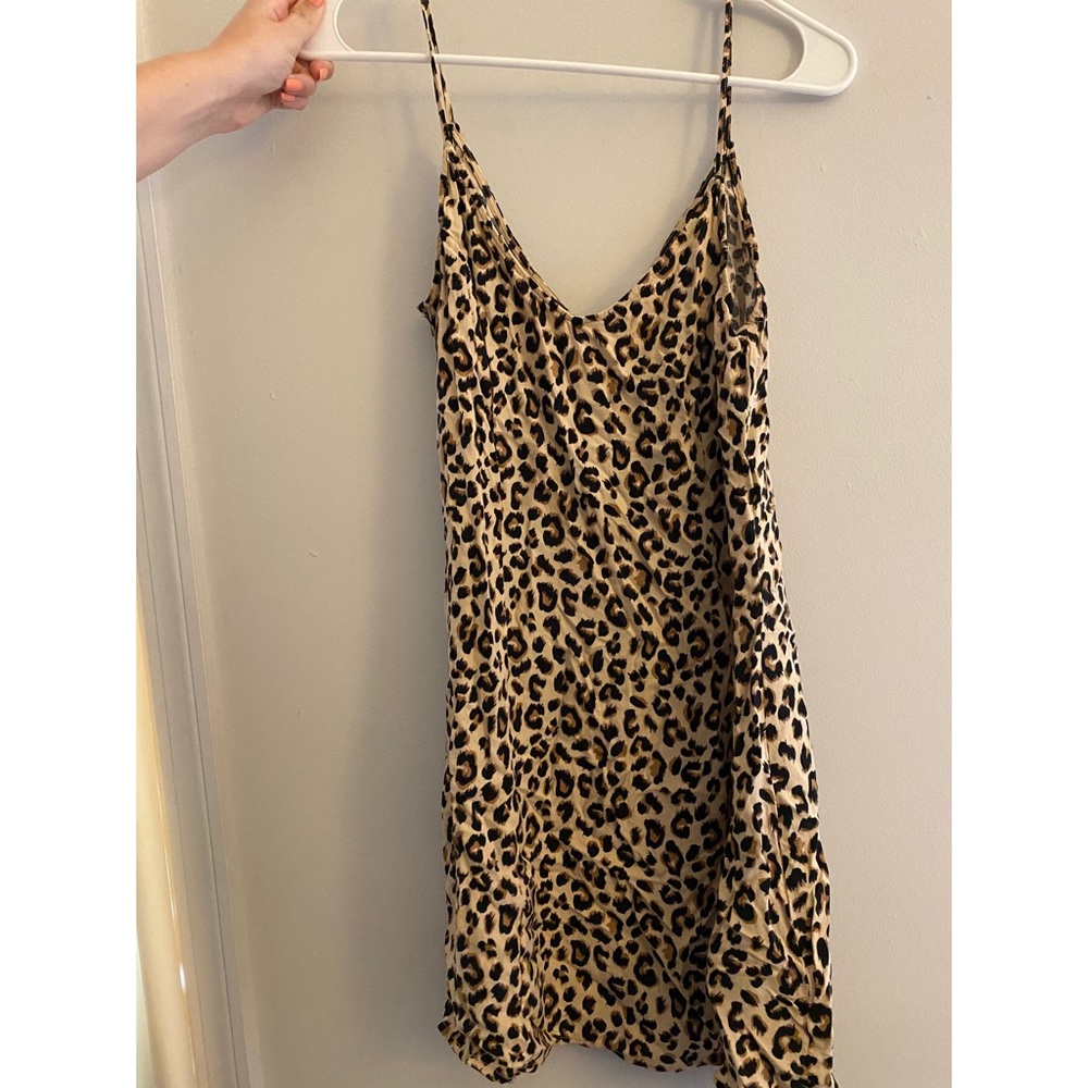 H&M Leopard Mini Dress